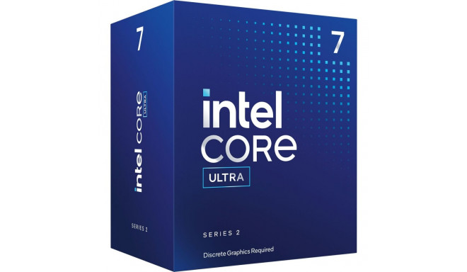 Intel Core Ultra 7 265F protsessor, 2.4 GHz, 30 MB, BOX (BX80768265F)