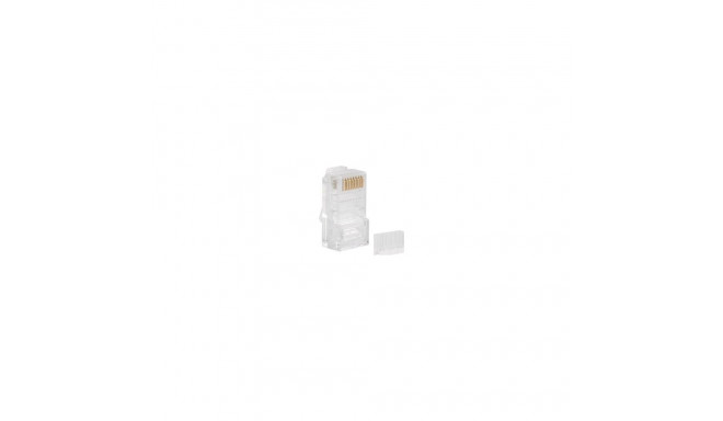 Lanberg Lanberg võrgupistik RJ45 (8P8C) CAT.6 UTP (100 tk) keerutatud ja tahketele juhtmetele