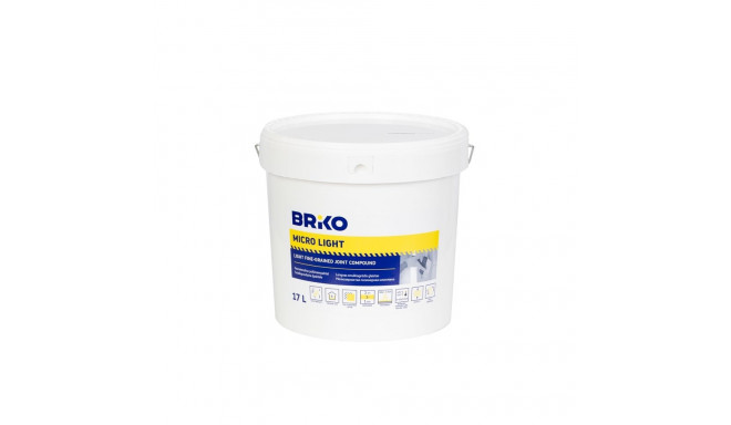 PUTTY BRIKO MICRO LIGHT 17L BUCKET