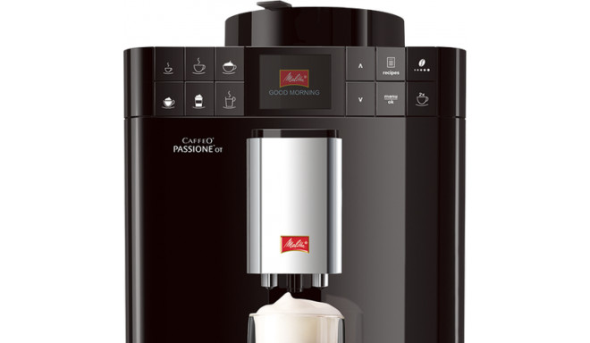 MELITTA F53/1-102 PASSIONE OneTouch automatinis kavos aparatas, juodas