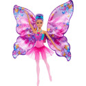 Barbie Mattel Butterfly Ballerina Doll 2in1 with Fold-Out Wings (HXJ10)