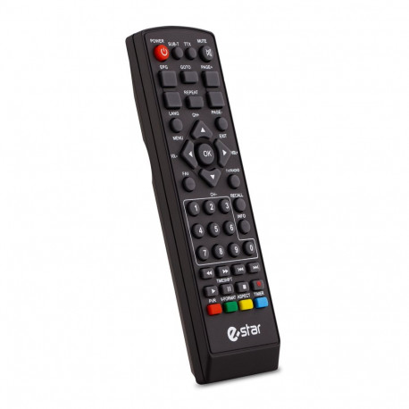 Distancinis pried. RCU STB T2 535/536/538 Black