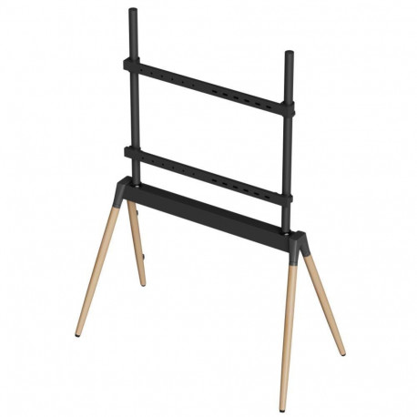 Gembird TV SET ACC FLOOR STAND 55-86"/BLK/WOOD TVS-86F-01-BK