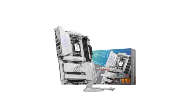 MSI Mainboard||AMD X870E|SAM5|ATX|Memory DDR5|Memory slots 4|3xPCI-Express 16x|4xM.2|1xHDMI|1xAudio-