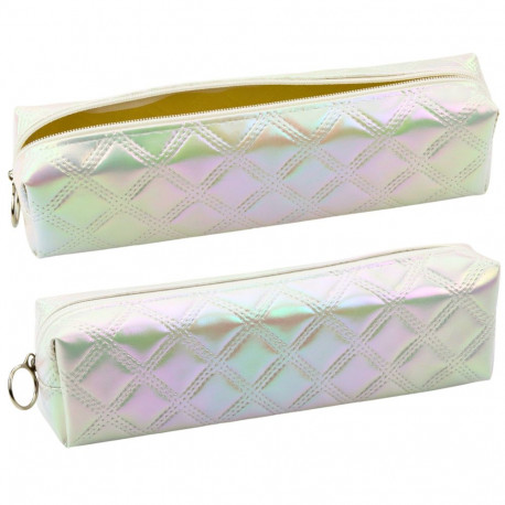 koolipinal organiseerija reljeefne muster valge pärlmutter 21x6cm