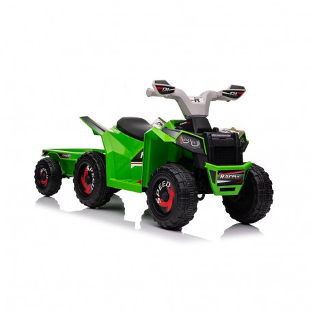 Quad XMX630T roheline akuga haagisega