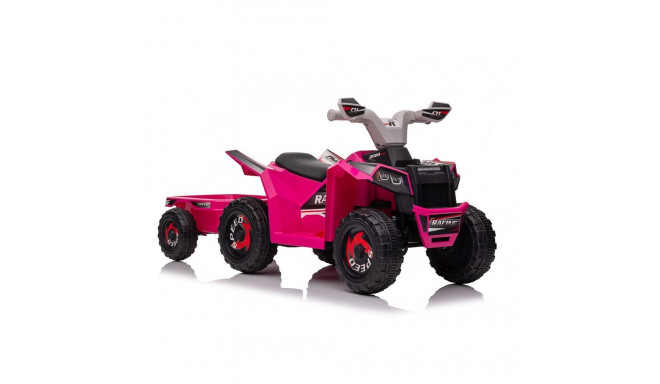 Quad Na Akumulator XMX630T Różowy Z Przyczepą