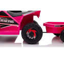 Quad Na Akumulator XMX630T Różowy Z Przyczepą