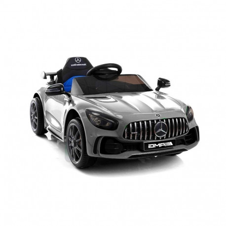 Auto akuga Mercedes GTR hõbedane lakitud