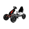 Gokart B012 pumbatavad rattad must