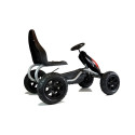 Gokart B012 pumbatavad rattad must