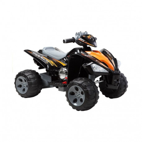 Laste akuga maastikuquad LED-tuled MP3-paneel, must