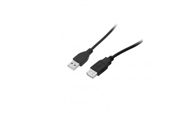 66-020# Przyłącze usb a - a 3,0m wtyk-gniazdo zawieszka