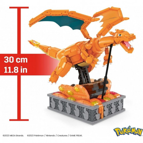 Klocki mega pokemon mechaniczny charizard