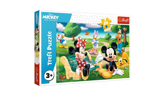 pusle - 24Maxi - Miki Hiir sõprade seltsis - Disney Standard Characters Trefl 14344