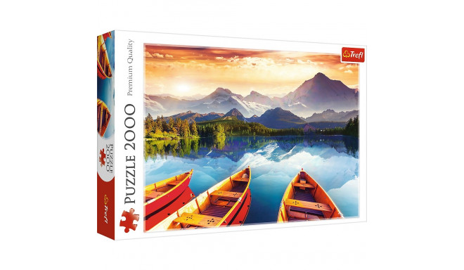 Puzzle - 2000 - kristallselge järv - Trefl 27096