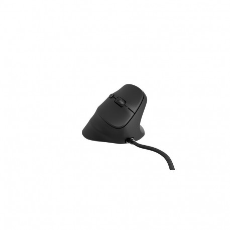 CRAKE vertikaalne hiir 2 PRO 12800DPI optiline, must