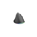 Vertical mouse CRAKE 2 PRO 128000DPI optical black
