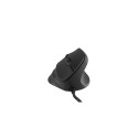 Vertical mouse CRAKE 2 PRO 128000DPI optical black