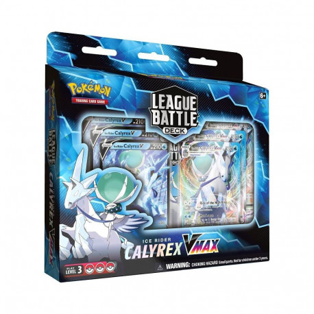 Cards TCG Ice Rider Calyrex Vmax League Battle Deck