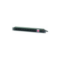 Rack 19 "rack for UPS 12 sockets, 2m black, 250V/16A