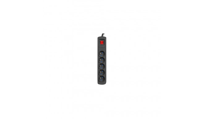 Power strip ARC5 1,5 m ARC5/15/CZ black