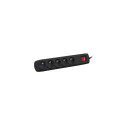 Power strip ARC5 3 m ARC5/15/CZ black