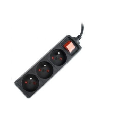 UPS power strip 3FR/16A/C14/0.6m/black