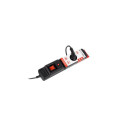 Surge Protector M3 Multi 1.5m black (3 slots)