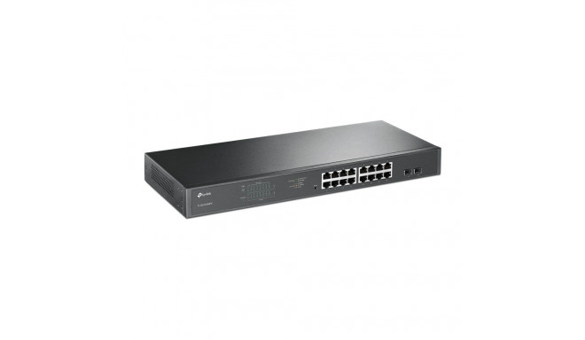 Networking Switch - TP-Link JetStream 16-Port Gigabit Easy Smart PoE/PoE+ 192W 36 Gbit/s