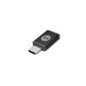 Card Reader - Qoltec 50634 Intelligent Smart ID Chip USB Type-C 1.00m Cable