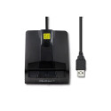 Card Reader - Qoltec 50634 Intelligent Smart ID Chip USB Type-C 1.00m Cable