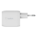 Charger - Belkin WCH011vfWH 45W Dual USB-C Fast Charging White