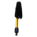 Scrub Brush - Kärcher 2.643-234.0 Compatible with K 2, K 4, K 5, K 7 Black/Yellow