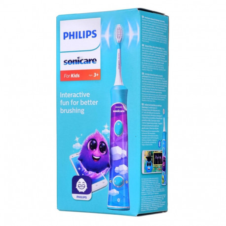 Electric Toothbrush - Philips Sonicare For Kids Bluetooth Rechargeable 2 Modes