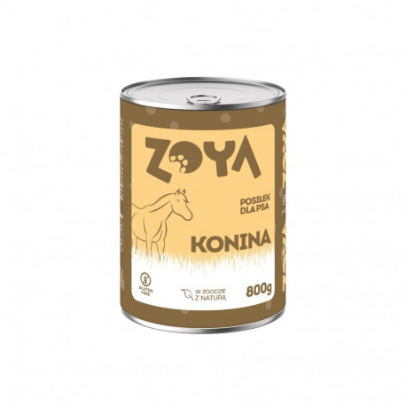 Wet Dog Food - ZOYA With Horse 800g
