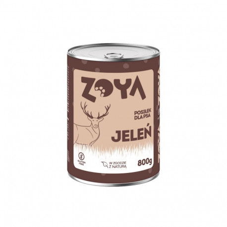 Wet Dog Food - ZOYA With Deer 800g