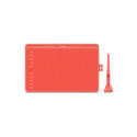 Graphic Tablet - HUION HS611 5080 lpi 258.4 x 161.5 mm Wireless Pen 8192 Levels Red