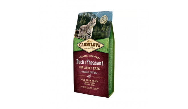 Dry Cat Food - CARNILOVE Duck & Pheasant Hairball Control 6kg
