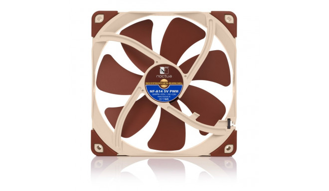 Case Fan - Noctua NF-A14 14cm 1500 RPM 140.2 m³/h 24.6 dB Beige, Brown