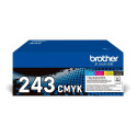 Printer Toner Cartridge - Brother Tn-243cmyk, Yellow, Black
