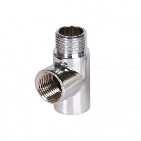 T-JOINT 1/2IN INT-1/2IN-1/2IN EXT CHROM