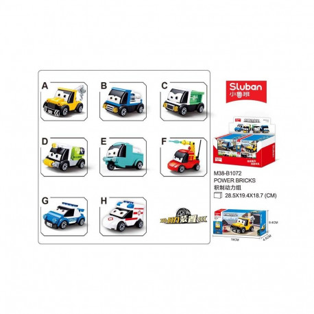 TOY CONSTRUCTOR POWER BRICKS M38-B1072