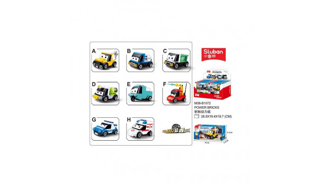 TOY CONSTRUCTOR POWER BRICKS M38-B1072