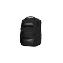 Targus HeritageLuxe backpack Travel backpack Black Polyester