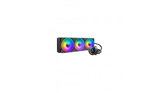 Azza LCAZ-360C-ARGB computer cooling system Processor Liquid cooling kit 12 cm Black 1 pc(s)