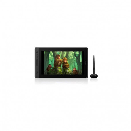 HUION Kamvas Pro 16 graphic tablet Black 5080 lpi 344.16 x 193.59 mm USB