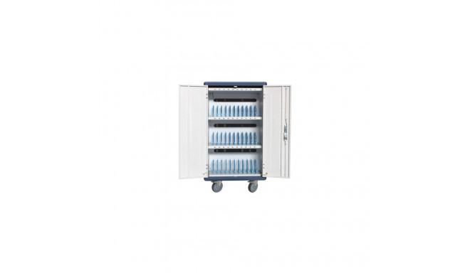 Techly I-CABINET-30DUTY portable device management cart/cabinet White, Blue