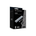 Conceptronic HUBBIES20GP 7-Port USB 3.0 Hub with Power Adapter, 5Gbps, USB-C x 3, USB-A x 4