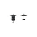 Techly Desk Tubular Gas Spring for Monitor 15-27 360mm Black&quot; ICA-LCD 111-BK